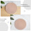 4 Pcs Drying Blank Board Clay Crafts Boards Ceramic Art Materials 7