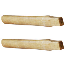 2Pcs Wooden Handle Replacement Beige Durable Outdoor Accessory