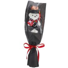 Graduation Ornament Decorations Banquet With Bear Doll Bouquet Gifts