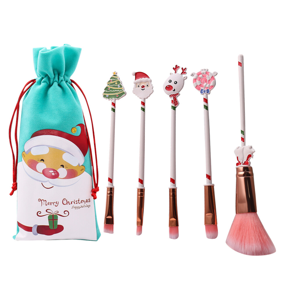 Totority 6Pcs Travel Cosmetic Lip Liner Brush