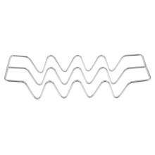 1Pc Stainless Steel Taco Rack Taco Holder Home Storage Silver