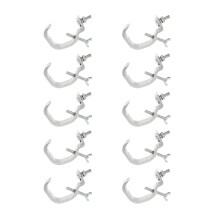 10pcs Hanging Hooks Durable Stage Light Clamps Light Clamps Gl