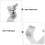 10pcs Hanging Hooks Durable Stage Light Clamps Light Clamps Gl 11