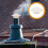 Mlins 1pc Plastic Rainproof Smokestack Smoke Funnel Protector White 11