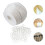 1 Set Curtain Rope Practical Curtain Wire Plastic Window With Rings 5