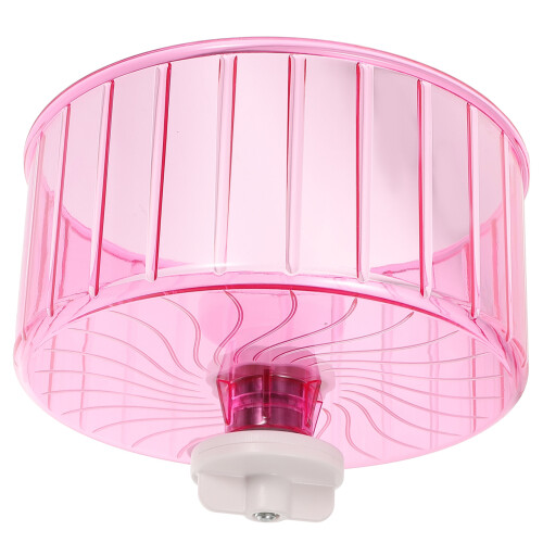Roue Rose Hamster Silencieuse Pour Jeux Exercices