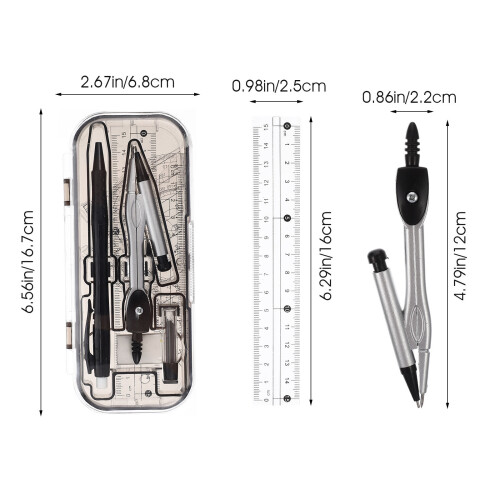 Stationary Set Ergonomically Designed Compass Head Student 1