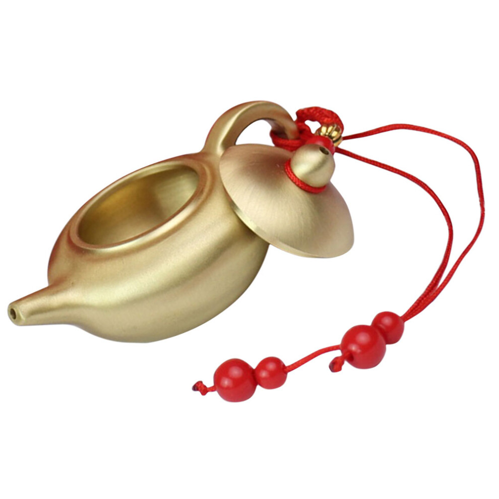 Brass Mini Tea Kettles Teapot Shape Golden 1set-image-OPC-PK8DXXP-NEW