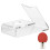Raindrops Pingpong Paddle Stand Clear Display 1pack 5.9x3.5x2.8in 1