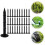 100pcs Plastic Ground Pegs Black Pp For Landscaping Projects 2