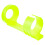 Extinguisher Mount Light Green 1set 10