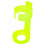 Extinguisher Mount Light Green 1set 6