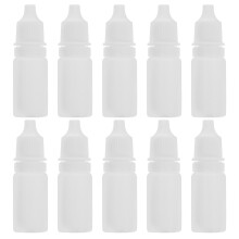 Worgeous Saline Dropper Bottle Dropper Bottles White 10pcs