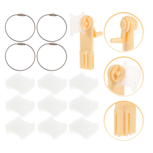 1 Set Manual Bobbin Winder Plastic Multi For Convenient Storage 2