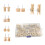 Decorative Thumb Tack Convenient Pushpins 3.5x1x1cm 1