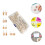 Decorative Thumb Tack Convenient Pushpins 3.5x1x1cm 5