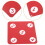 Fencing Stakes Poster Wire Accessory Child Red 5