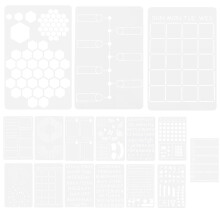 Back To School Graffiti Templates Assorted Color Pet 16set