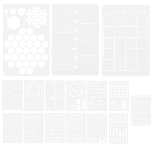 Back To School Graffiti Templates Assorted Color Pet 16set