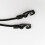 4Pcs Comfortable Black Nylon Holders Elastic Ropes 11