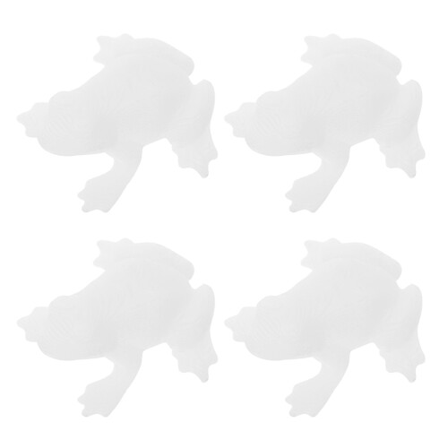 Mini Figuren Weiß Harz 4er Set 0,4x0,4x0,4 Zoll