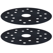 2 Pcs Hot Pot Holder For Countertop Stove Mat 15.00x15.00x0.10cm Black