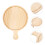 Natural Wood Pizza Tools For Home Users 1set 11