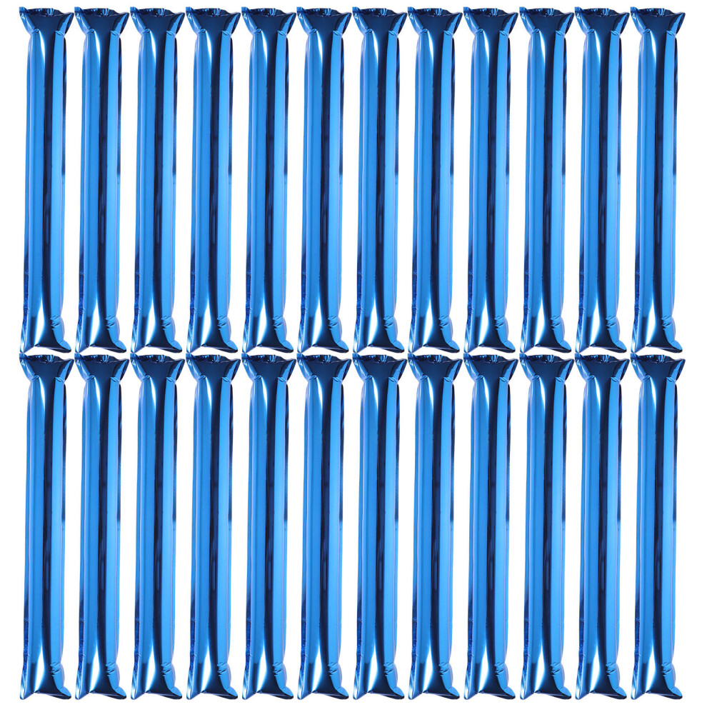 Stadium Noisemakers Cheering Thunder Sticks Blue 24 Pcs-image-OPC-PK8F2HM-NEW