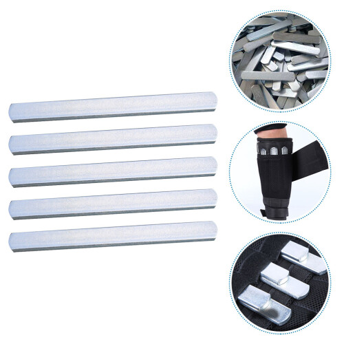 Unbranded 5 Pcs For Weighted Running Bar Rust- 2