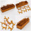 Empty Spools Wooden Thread Spools Chocolate 15pcs 8