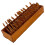 Empty Spools Wooden Thread Spools Chocolate 15pcs 10