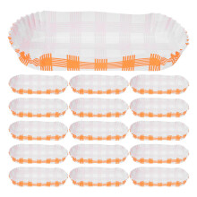 Paper Taco Trays Food Serving Holders Assorted Color 300pcs