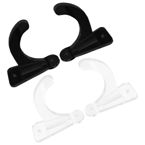 Masteelf 2 Sets Baseball Bat Wall Mount Bracket 9.00x4.00x0.50cm