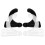 Masteelf 2 Sets Baseball Bat Wall Mount Bracket 9.00x4.00x0.50cm 9