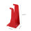 Worgeous  4 Pcs Shower Rack Removable Wall Hooks Fire Extinguisher 2