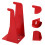 Worgeous  4 Pcs Shower Rack Removable Wall Hooks Fire Extinguisher 3