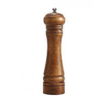 Pepper Mill, Pepper, Salt and Pepper Mills, Pepper Grinder, Solid Wood Grinder with 8 Inch Adjustable Ceramic Grinder