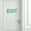 Indoor Spaces Wall Sticker Green Pvc 1pack 2