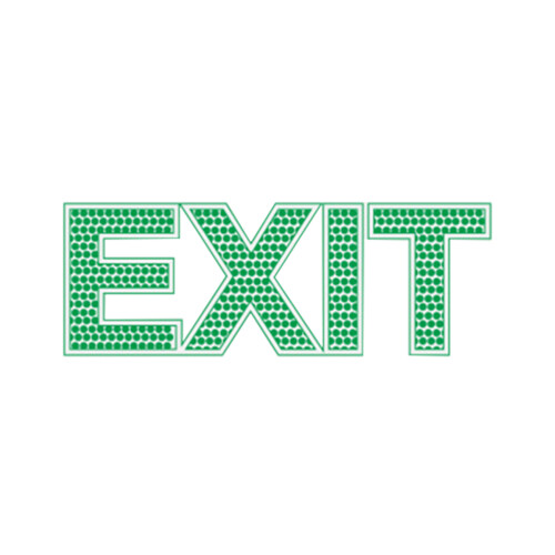 Indoor Spaces Wall Sticker Green Pvc 1pack