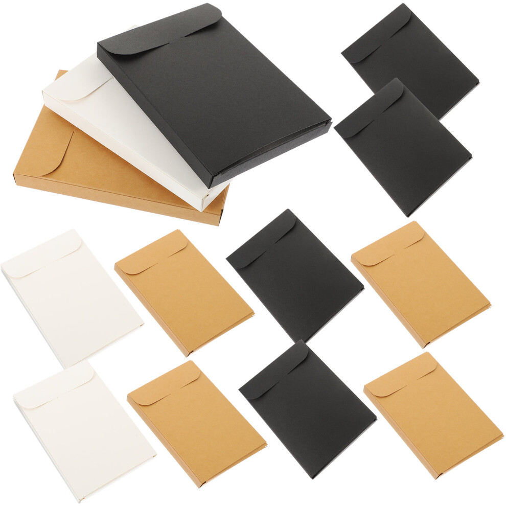 Multi-Use Paper Postcard Box For Storage 15pcs