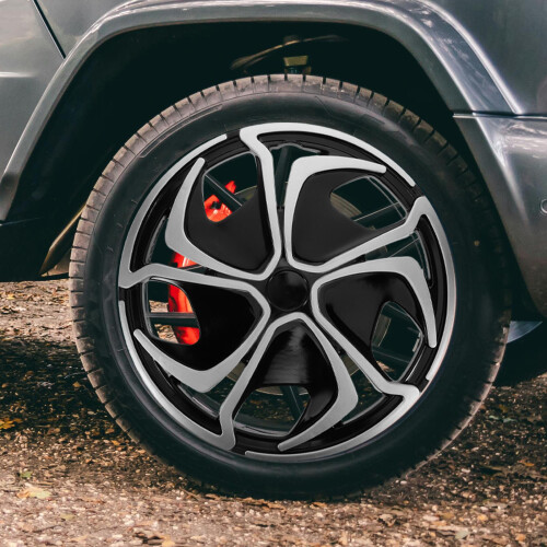 Car Wheel Hubcap Wheel Protection Round 1pcs 2