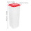 Raindrops Bread Dispenser Red Pp Dispensing Bread Home Users 1pcs 3