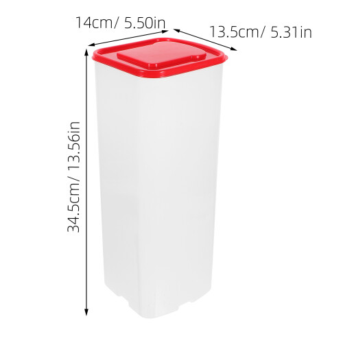 Raindrops Bread Dispenser Red Pp Dispensing Bread Home Users 1pcs 2