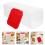 Raindrops Bread Dispenser Red Pp Dispensing Bread Home Users 1pcs 11