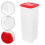 Raindrops Bread Dispenser Red Pp Dispensing Bread Home Users 1pcs 4