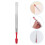 Stamp Collecting Tongs Stainless Steel Multi Rubber Tip 2pcs 11