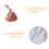 Stamp Collecting Tongs Stainless Steel Multi Rubber Tip 2pcs 10