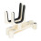 Violin Stand Guitar Floor Holder Foldable Sponge Abs 7