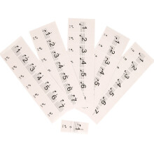 Keyboard Stickers Piano Beginner Detachable Note Labels Electronic
