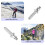 6 Pcs Trekking Carbide Tips Pole High  Accessories 3
